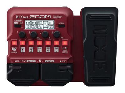 Zoom B1X Four Multi-Effekte Prozessor Neu Im Karton