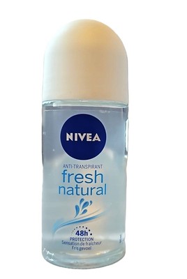 125,33  /L - 3x NIVEA Deo Roll-on Women ''Fresh Natural'' Anti-Perspirant - 50ml
