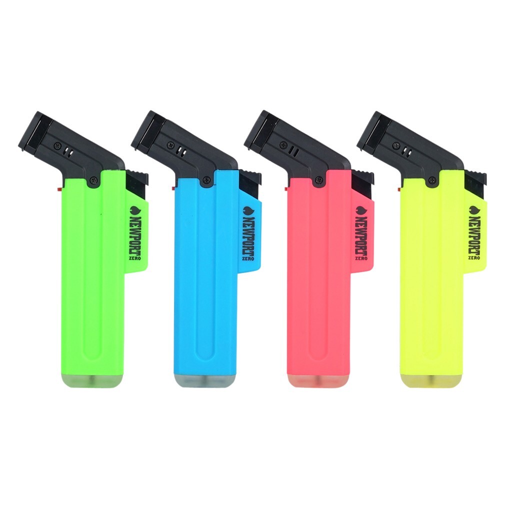NEWPORT ZERO TORCH MEDIUM 12CT DISPLAY, REFILLABLE #NZL109R (FREE SHIPPING)