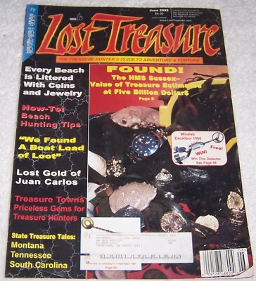 Lost Treasure Magazine June 2002 HMS Sussex