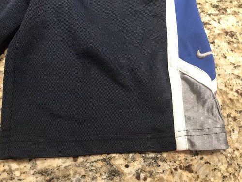 Nike Basketball Shorts! Youth Size Small (7) - Blue & Silver - Picture 3 of 6