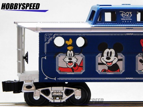 LIONEL DISNEY'S D23 MICKEY & FRIENDS CABOOSE mouse minnie pluto car 2401565 NEW - Picture 4 of 13