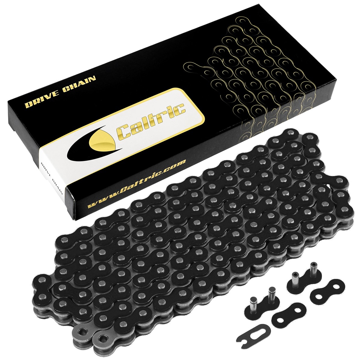 1986-2012 Kawasaki Ninja 250 250R EX250 Black Drive Chain
