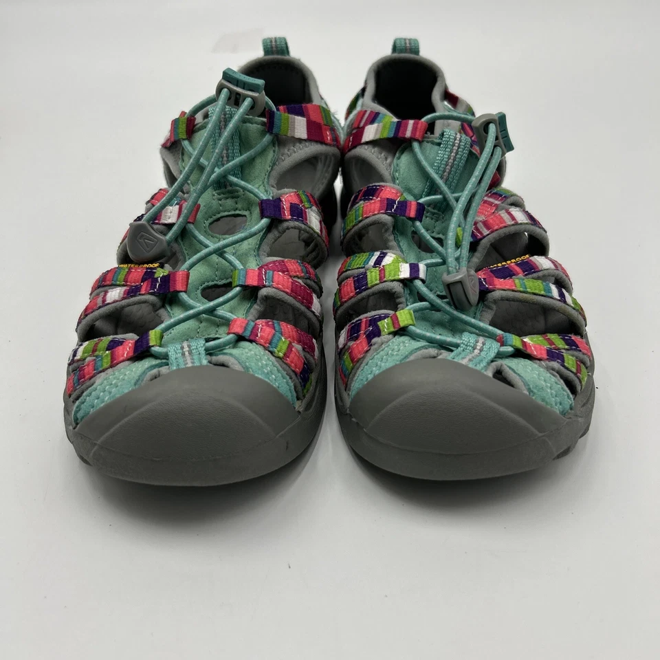Sandalias de Senderismo Keen Whisper Talla 6 Jóvenes/Niñas Grandes Azul Turquesa Impermeables Foto 2 de 4