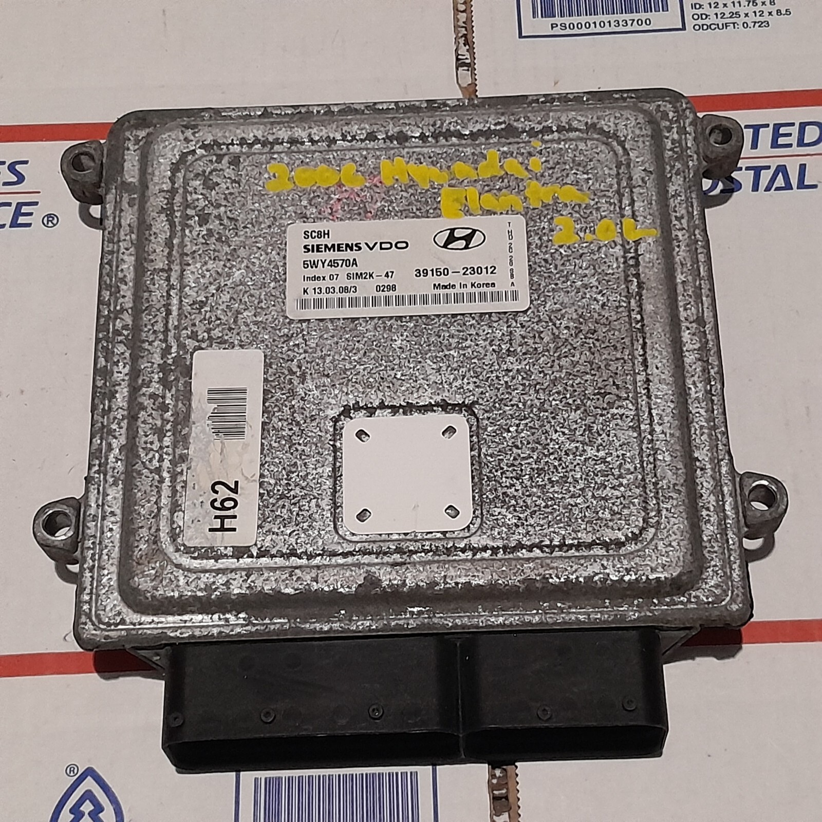 🔥 2006-2010 Hyundai Elantra 2.0L ECM PCM PCU Engine Computer Module 39150 23012