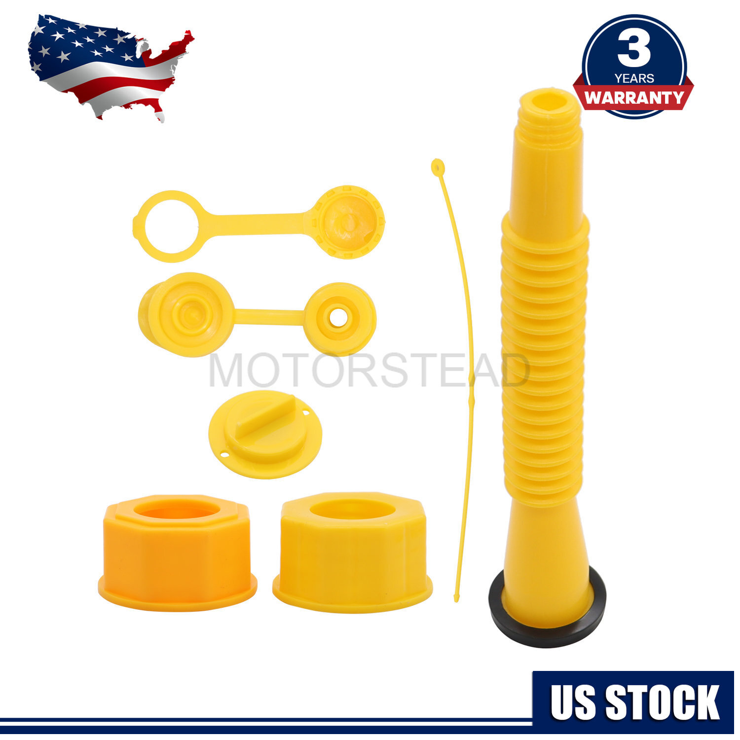 For Plastic Gas Cans Old Style Cap Replacement Gas Can Spout Nozzle