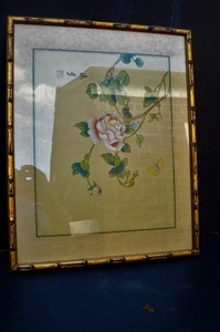Chinese framed painting