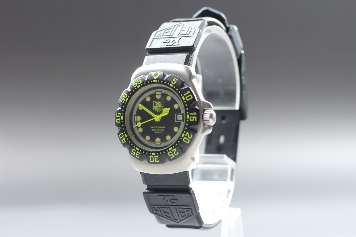 Exc+5] TAG Heuer Formula 1 WA1416 Quartz Black Women