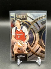 2024 Panini Select WNBA Emily Engstler #173 Basketball Mystics Premier