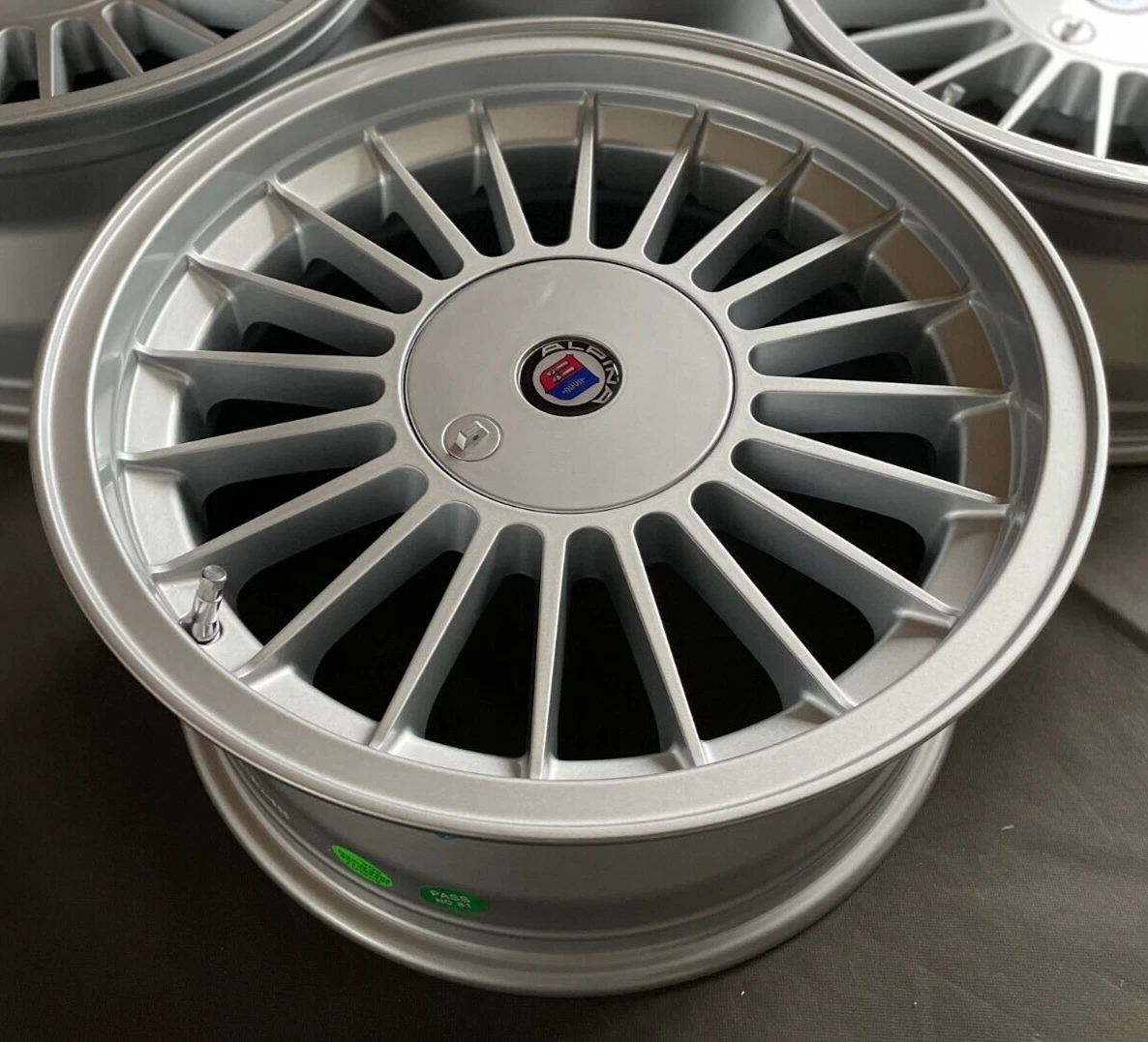 4x ALPINA STYLE DESIGN FELGEN BMW E24 628-M635 CSI 8x18 ET15 TÜV 