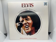 ELVIS PRESLEY Collector's Calendar A LEGENDARY PERFORMER 2008 Special Edition
