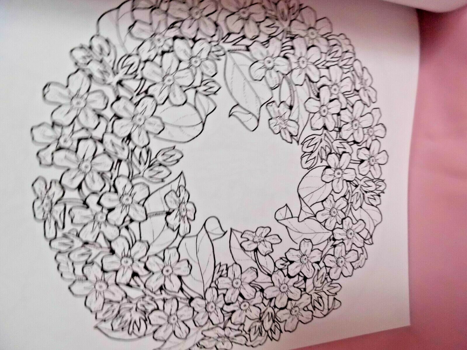 Creative Haven The Beautiful Language Of Flowers Coloring Book