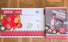 Nutella Pl&auml;tzchenpresse 4 Formen & Back-Set Zenker Ferrero Neu Muffin Backset