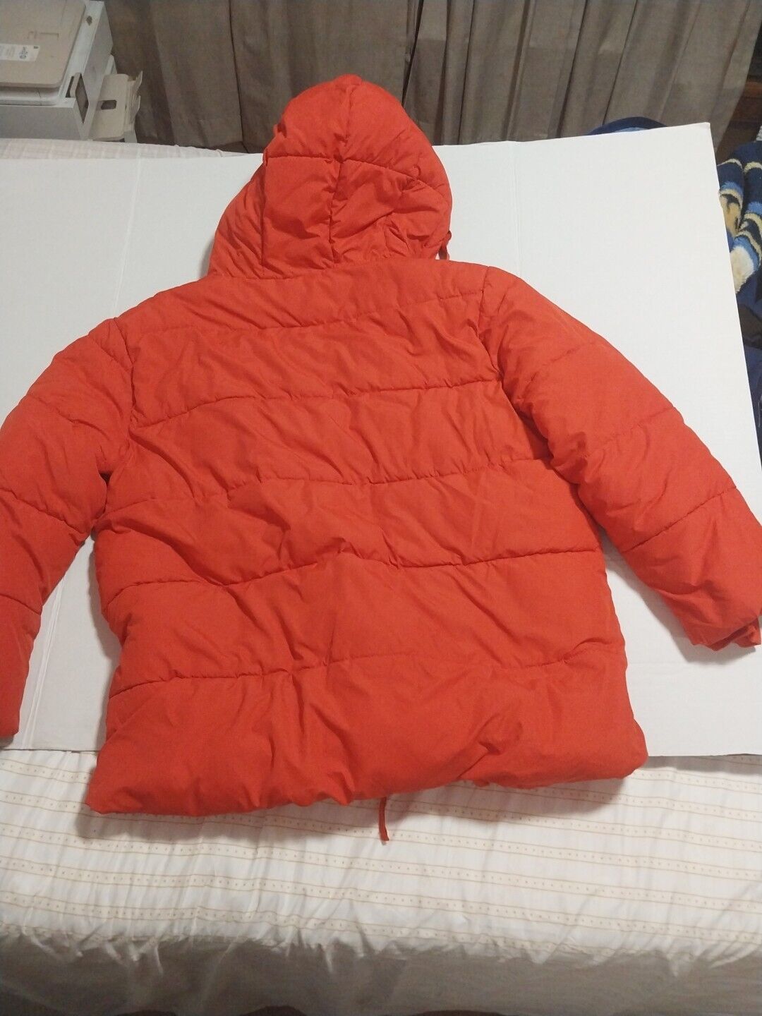 GAP ColdControl Max Puffer Jacket, Size L, Orange - image 4