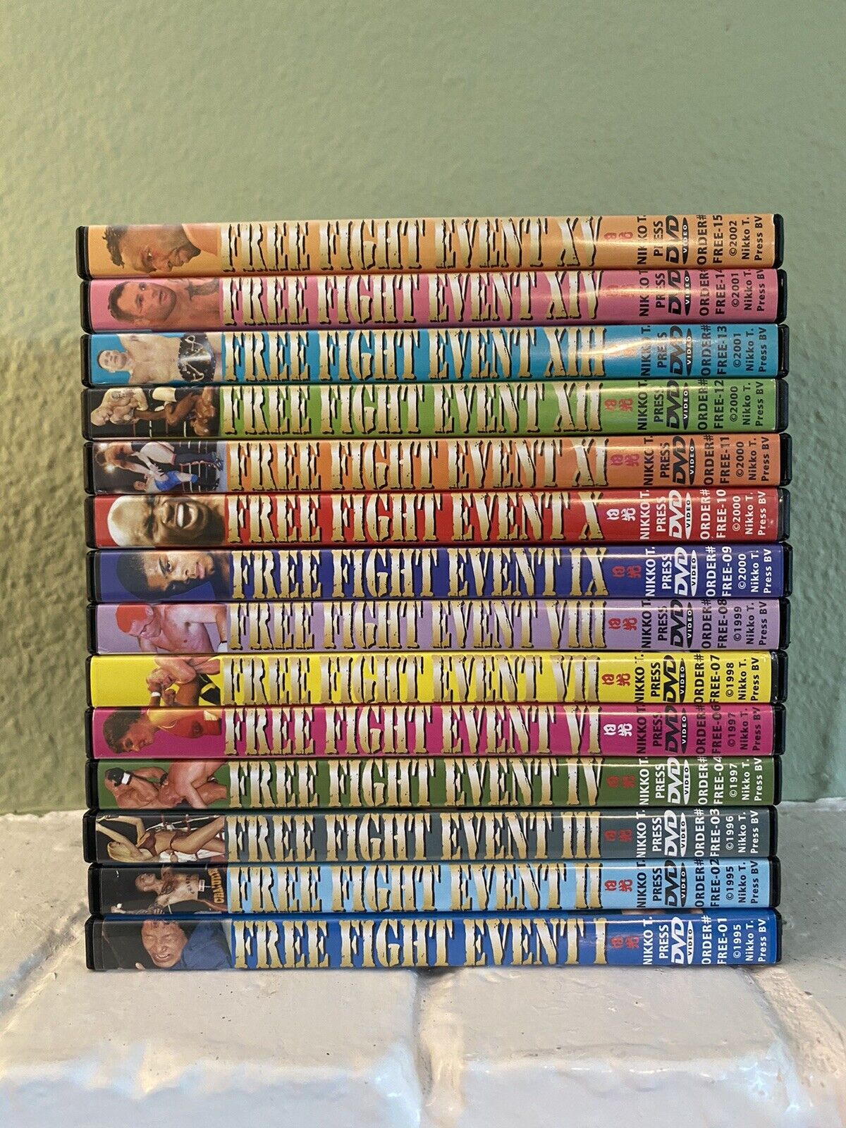 14x Free Fight Event DVD Lot (Russia, Melvin Manhoef, NHB, MMA, UFC, PRIDE FC) eBay