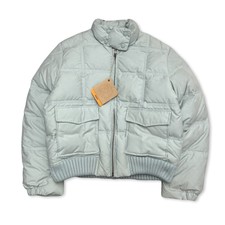 Timberland Puffer Jacket Blue Womens Rugged Down Filled Deadstock Casual Bnwt