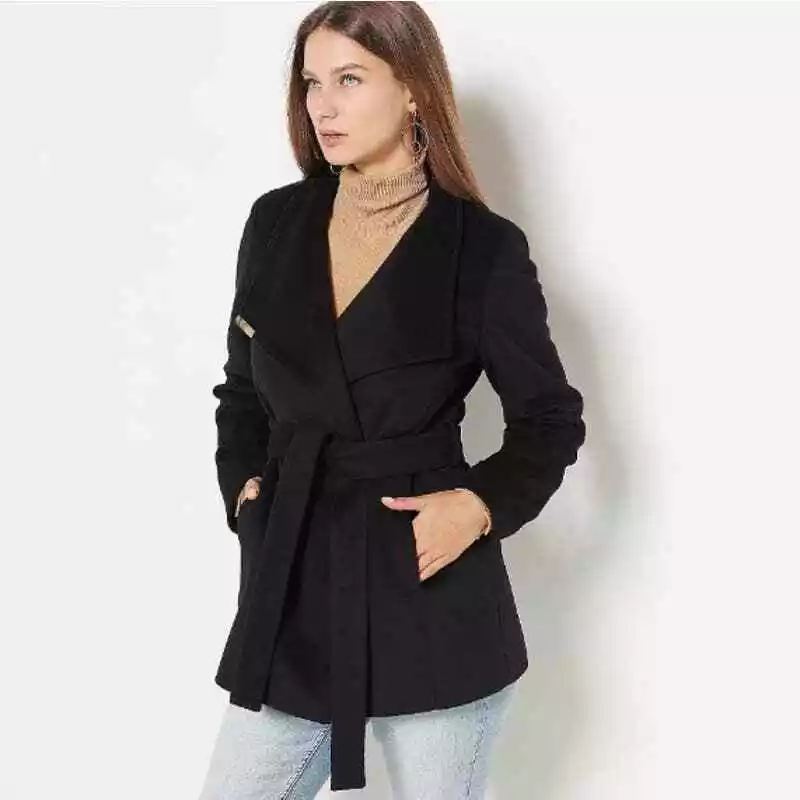 short wrap coat