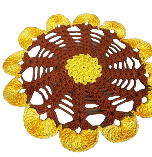 Vintage 8 Pointed Star Crochet Doily Off White 24” | eBay