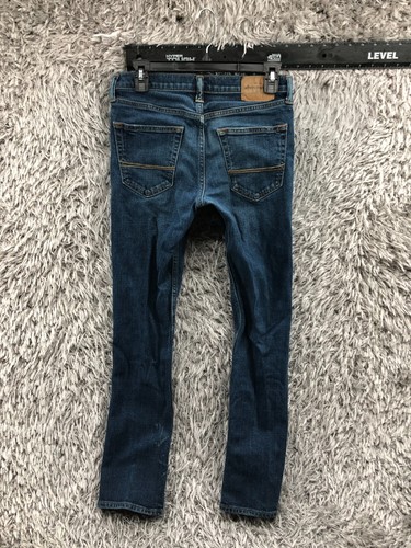Abercrombie & Fitch Super Skinny Jeans Boys Size 16 Blue Medium Wash - Picture 5 of 15