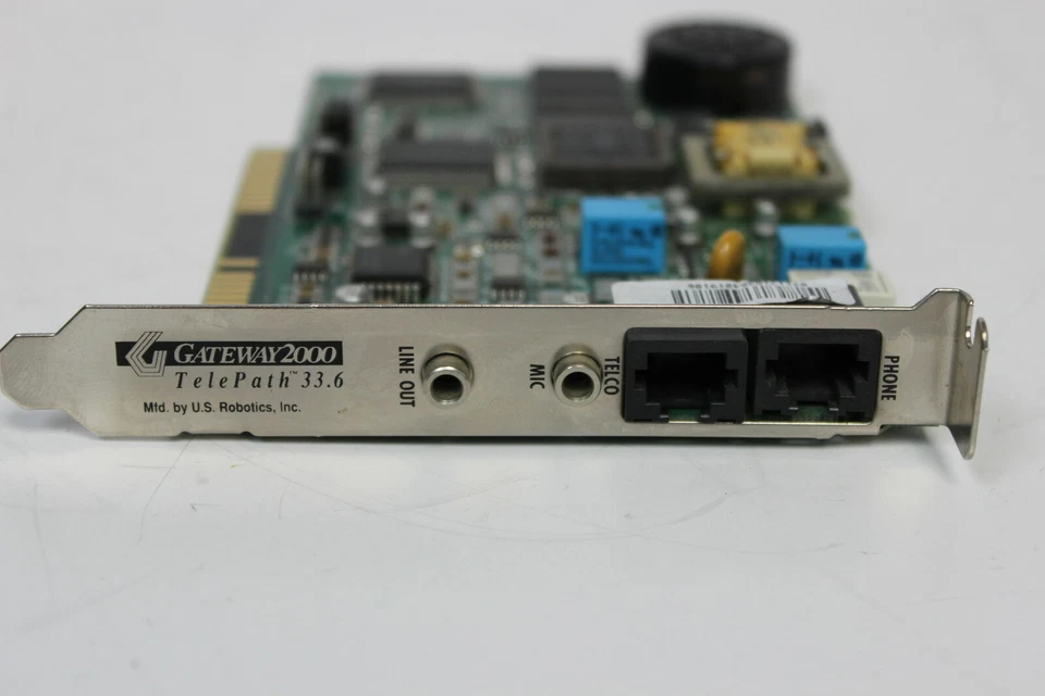 GATEWAY 2000 MODISA008ABUS TELEPATH 33.6  ISA INTERNAL MODEM USR 0374C - Image 3 of 3