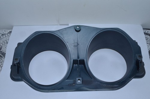 1969-70 OEM MUSTANG MACH 1 BOSS 302 390 428 Deluxe calibre azul placa frontal moldura - Imagen 1 de 8