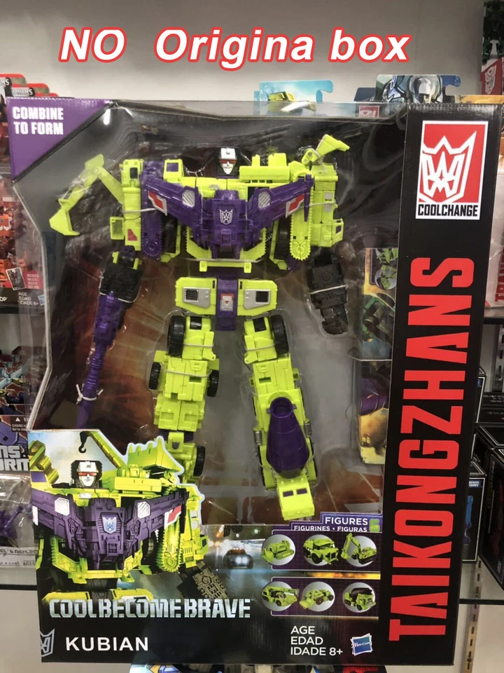 New Deformabl Robot Devastator 6 In 1 Action Figure 12" Engineering Truck Toys - Image 2 of 4