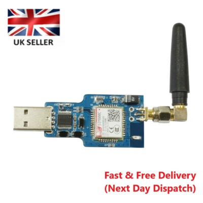 SIM800C Bluetooth Modul Datenübertragung SMS seriell GPRS Platine TTS USB auf GSM