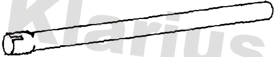Klarius centre pipe fits LDV convoy 2.5d 2.5td swb 97-09 LV5W