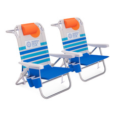 Sturdy  Lightweight Backpack Beach Chair   AI Designed  Crafted/Bundle of 2