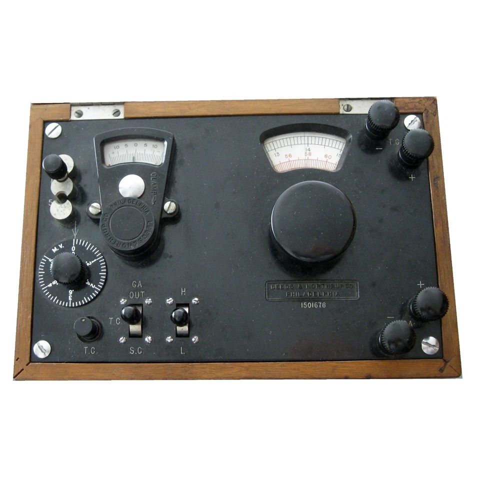 Potenciómetro vintage Leeds & Northrup modelo 1501676 Foto 3 de 4