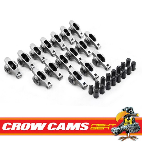 Crow Cams Stainless Roller Rockers 7/16" for Ford Cleveland 302 351 V8