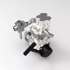 Precision 8cc Four-Stroke RTR Model Engine - High-Performance Engineering