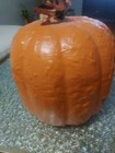 Jack O Lantern Light Up Orange Halloween Pumpkin Decoration Blow Mold  — photo 3