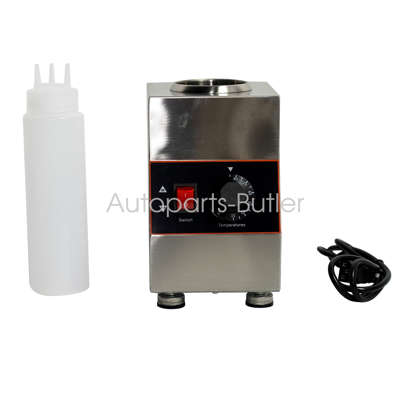 Electric Sauce Bottle Warmer Nacho Cheese Warmer with 22oz b