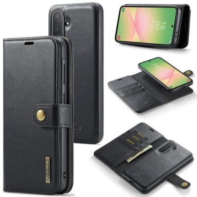 For Samsung Galaxy A56 5G DG.MING Crazy Horse Texture Detachable Magnetic Case