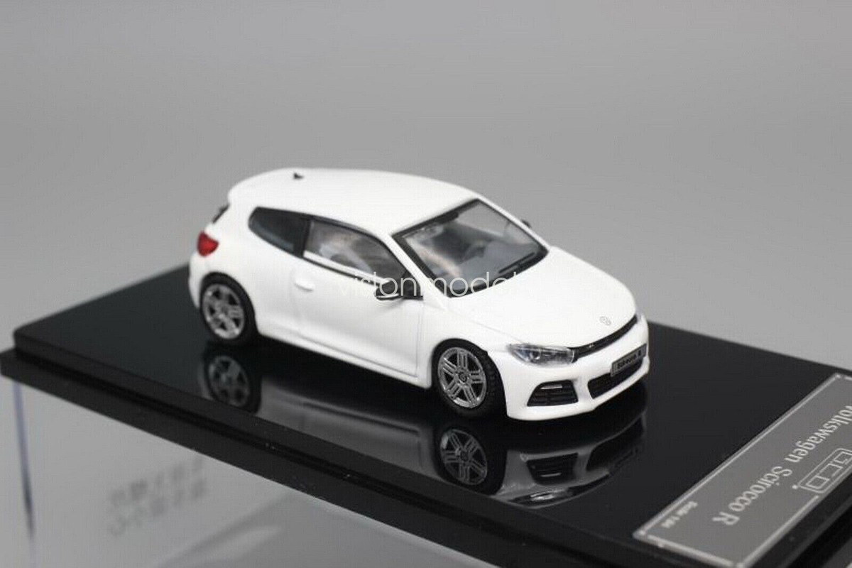 GCD 1/64 Scirocco R White Diecast Car Model Toy | eBay