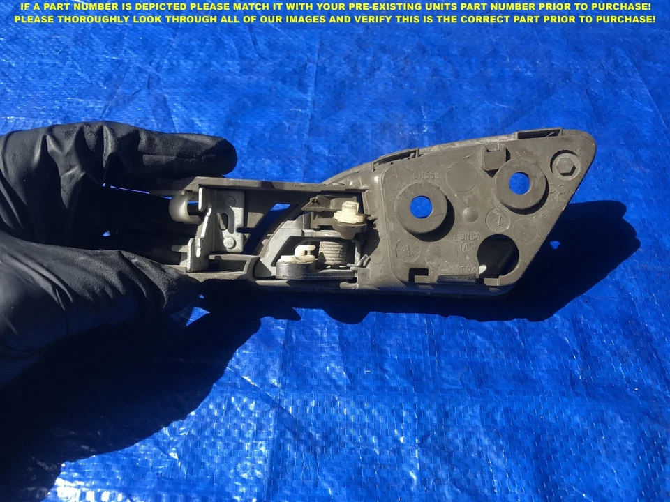 OEM 2008 2009 2010 2011 ХОНДА АККОРД СЕДАН ПАССАЖИР ЗАДНЯЯ ВНУТРЕННЯЯ ДВЕРНАЯ РУЧКА - Изображение 2 из 3