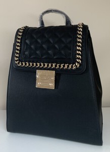 carvela black chain bag