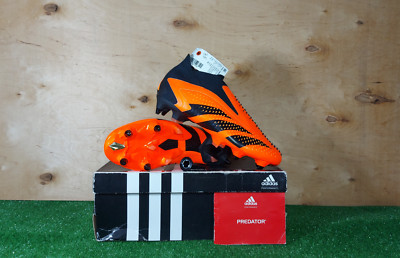 adidas Predator Accuracy+ SG GW456 SAMPLE Elit Orange Schuhe Stollen Herren F...