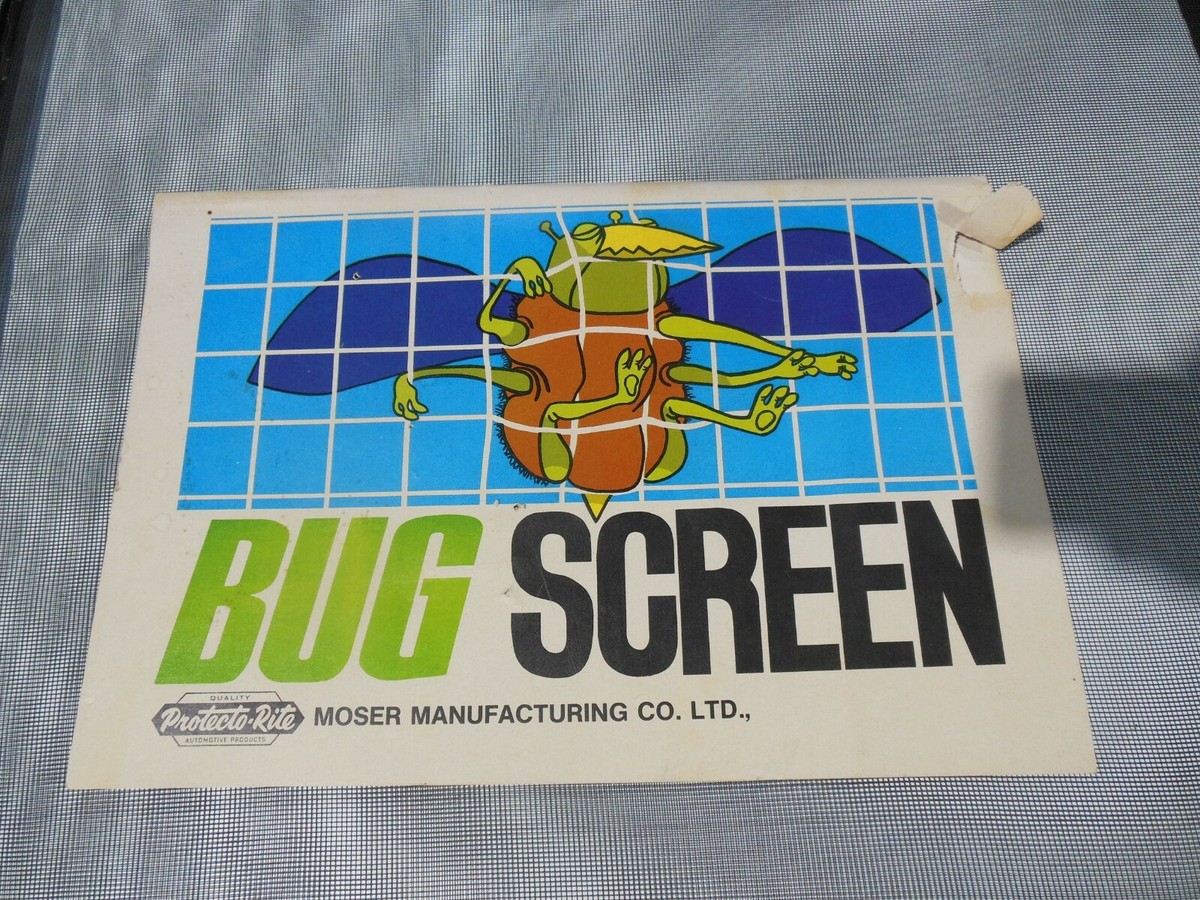 Bug Screen for Volkswagen Super Beetle/Beetle Old School, Vintage