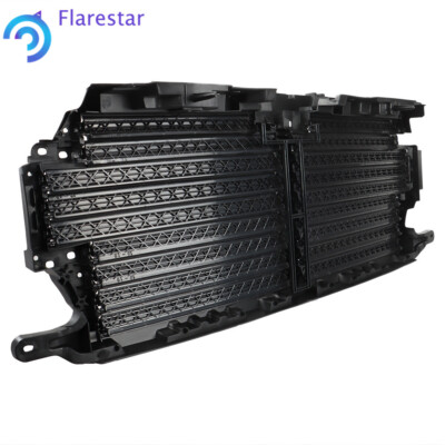 Black Upper Radiator Grille Air Shutter Control Assembly For Ford F-150 2018-20