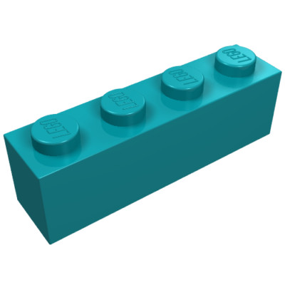 10x LEGO  Part 3010 - Brick 1 x 4