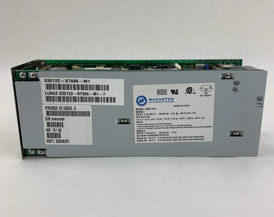 Magnetek 3D53-18-1 110-240V 50-60Hz Power Supply 3D53.18.105 Untested - Image 3 of 4