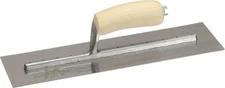 NEW Marshalltown MXS81 Concrete Finishing Trowels, Hardwood Handle, 18 x 4" USA