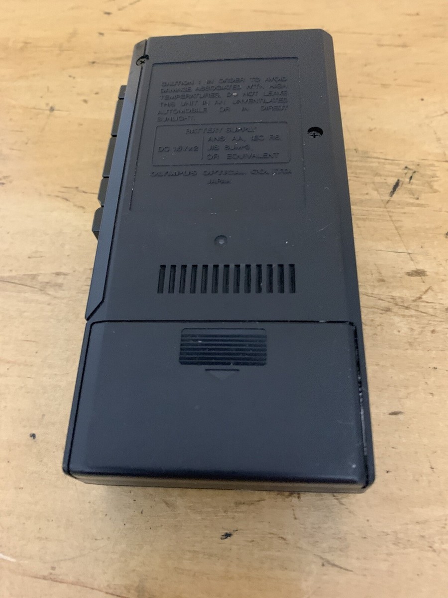 ポータブルプレーヤー OLYMPUS Pearlcorder XR Vintage Olympus Pearlcorder Xr Microcassette Recorder + En Ance