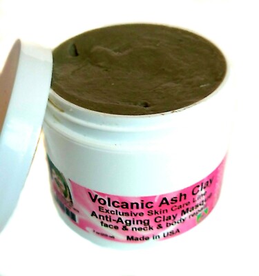 Clay Face Mask  12 oz. All Natural Skin Face Body Wrinkles Cellulite