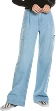 JOE’S JEANS “The Petra” Wide Leg Utility Cargo Light Wash Women’s Jeans Size 29
