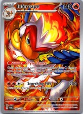 SV06: Twilight Masquerade #173/167 Infernape Illustration Rare on eBay