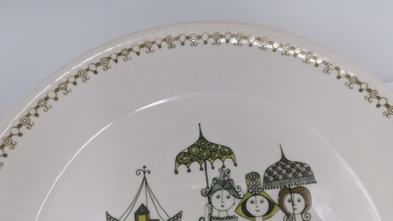 Market by Figgjo Turi Design Norway Ceramic Dinner Plate 10.25" Set of 4 - READ