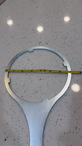 Heavy Duty Metal Water Filter Wrench 10" Big Blue Housings 6.25 inch Inside Dial - Picture 7 of 8